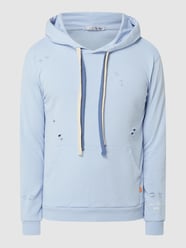 Hoodie aus Baumwolle  von DANIELE ALESSANDRINI Blau / Türkis - 7