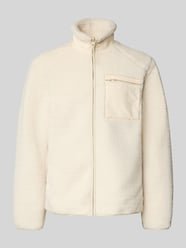 Regular Fit Webpelzjacke mit Mesh Innenstoff Modell 'DALLAS' von ONLY & SONS Beige - 13
