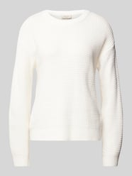 Gebreide pullover met structuurmotief, model 'Cotla' van FREE/QUENT - 2