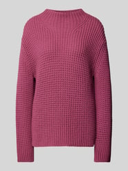 Strickpullover mit Rundhalsausschnitt von Marc O'Polo Denim Pink - 45