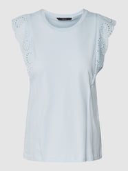 T-Shirt mit Volantärmel Modell 'HOLLYN' von Vero Moda Blau - 23