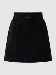 Spódnica mini z nadrukiem z logo model ‘EUPHEMIA’ od Guess Activewear Czarny - 16