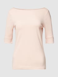 Blusenshirt mit U-Boot-Ausschnitt Modell 'JUDY' von Lauren Ralph Lauren Rosa - 28