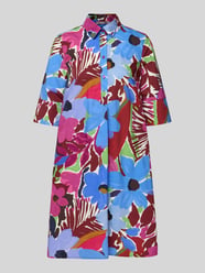 Relaxed Fit Midikleid mit floralem Allover-Print von Christian Berg Woman Selection - 18