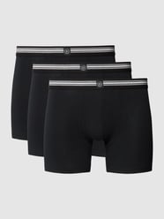 Trunks in unifarbenem Design im 3er-Pack von bugatti Schwarz - 11