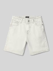 Loose Fit Jeansshorts mit Eingrifftaschen Modell 'TONY' von JACK & JONES - 7