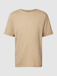 T-Shirt in melierter Optik Modell 'BLUROCK' von Jack & Jones Premium Beige - 17