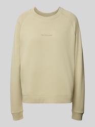 Oversized Sweatshirt mit Label-Print von Marc O'Polo Denim - 38
