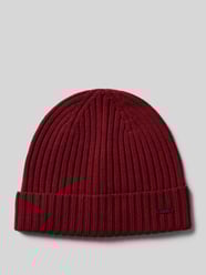 Beanie met labeldetail, model 'FRANCIS' van JOOP! Collection Bordeaux - 45