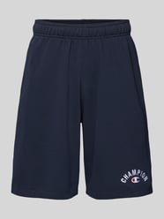 Baggy fit sweatshorts met labelstitching van CHAMPION - 38