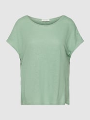 T-Shirt aus Viskose-Mix mit Rundhalsausschnitt von Christian Berg Woman Grün - 43