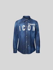 Relaxed Fit Jeanshemd mit Knopfleiste von Dsquared2 - 7