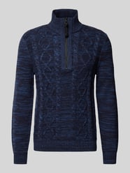 Gebreide pullover met ribboorden van Lerros - 48