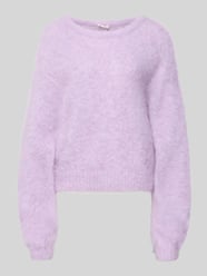 Strickpullover mit gerippten Abschlüssen Modell 'NIBY' von American Vintage Pink - 7