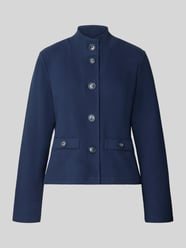 Regular fit korte blazer van katoenmix van Betty Barclay - 24