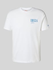 T-Shirt mit rückseitigem Motiv-Print und Rundhalsausschnitt von MC2 Saint Barth - 2