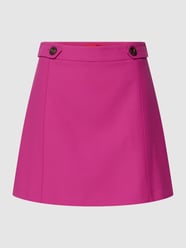 Spódnica mini z zamkiem błyskawicznym model ‘SCUDO’ od MAX&Co. Różowy - 39