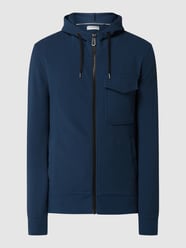 Sweatjacke mit Brusttasche von NO EXCESS Blau - 32