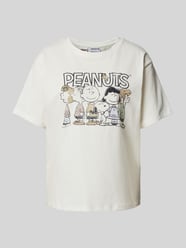 T-Shirt mit Peanuts®-Print von Jake*s Casual - 15