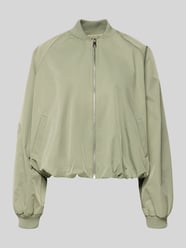 Blouson mit elastischen Ärmelabschlüssen und Reißverschluss von zero - 33