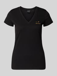 T-shirt met labelstitching van ARMANI EXCHANGE - 38