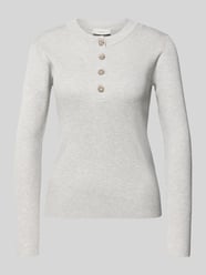 Strickpullover aus Viskose-Mix mit Knopfleiste von Copenhagen Muse - 27