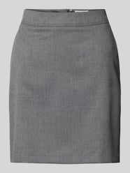 Spódnica mini z wpuszczanymi kieszeniami po bokach od Marc O'Polo - 4