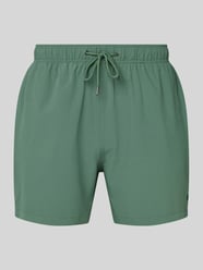 Relaxed Fit Badeshorts mit Strukturmuster von MCNEAL - 28