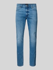 Jeansy w kroju slim fit w fasonie 5-kieszeniowym model 'LUKE' od Lee - 11