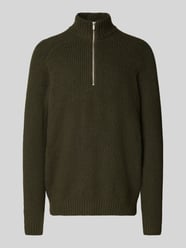 Gebreide pullover met opstaande kraag van JAKE*S STUDIO MEN - 25