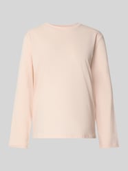 Longsleeve met ronde hals van Schiesser Beige - 42