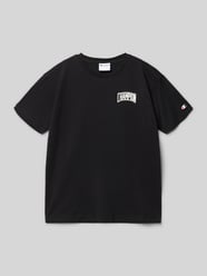 T-Shirt mit Label-Print und Rundhalsausschnitt von Champion - 42