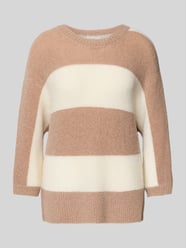 Sweter z dzianiny z okrągłym dekoltem od Fynch-Hatton - 44