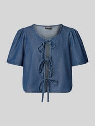 Relaxed Fit Blusenshirt aus reiner Baumwolle Modell 'TENIM' von Pieces - 47