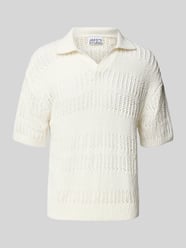 Poloshirt mit gerippten Abschlüssen von Jake*s Studio Men - 3