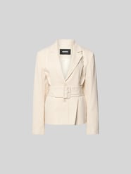 Blazer aus Leinen-Mix mit Taillen-Gürtel von ROTATE Beige - 2