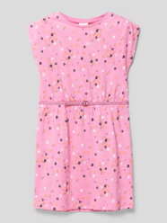 Kleid mit Allover-Muster von s.Oliver RED LABEL Rosa - 47
