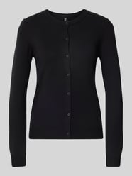 Slim Fit Strickjacke aus Viskose-Mix Modell 'NORA' von Pieces - 21
