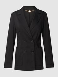 Blazer mit Reverskragen von Marc Cain Schwarz - 47