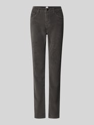 Spodnie sztruksowe o kroju slim fit z mieszanki bawełny model ‘Mary’ od Brax - 21