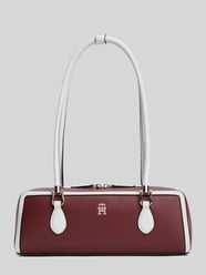 Henkeltasche in Leder-Optik Modell 'TH GRACE SHOULDER BAG' von Tommy Hilfiger Bordeaux - 18