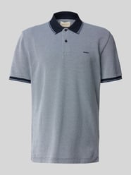 Regular Fit Poloshirt mit Label-Stitching Modell 'OXFORD' von Gant - 40