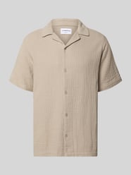 Relaxed Fit Freizeithemd mit Strukturmuster von Lindbergh Beige - 31