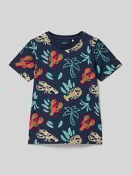 T-Shirt mit Rundhalsausschnitt Modell 'FELEN' von Name It - 13