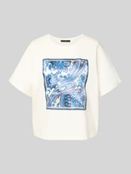 T-Shirt mit Rundhalsausschnitt von Oui - 15