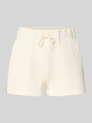 Szorty ze sznurkiem w pasie i nadrukiem logo Model 'BRITNEY' od GUESS Activewear - 7