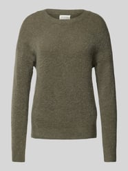 Gebreide pullover met ronde hals, model 'Festina Hope' van MSCH Copenhagen Groen - 40