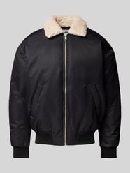 Bomberjacke mit Leistentaschen von REVIEW Schwarz - 3