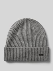 Gebreide muts van kasjmier met labeldetail, model 'FENOL' van JOOP! Collection - 36