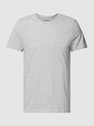 T-Shirt mit Label-Detail von Blend Weiß - 29
